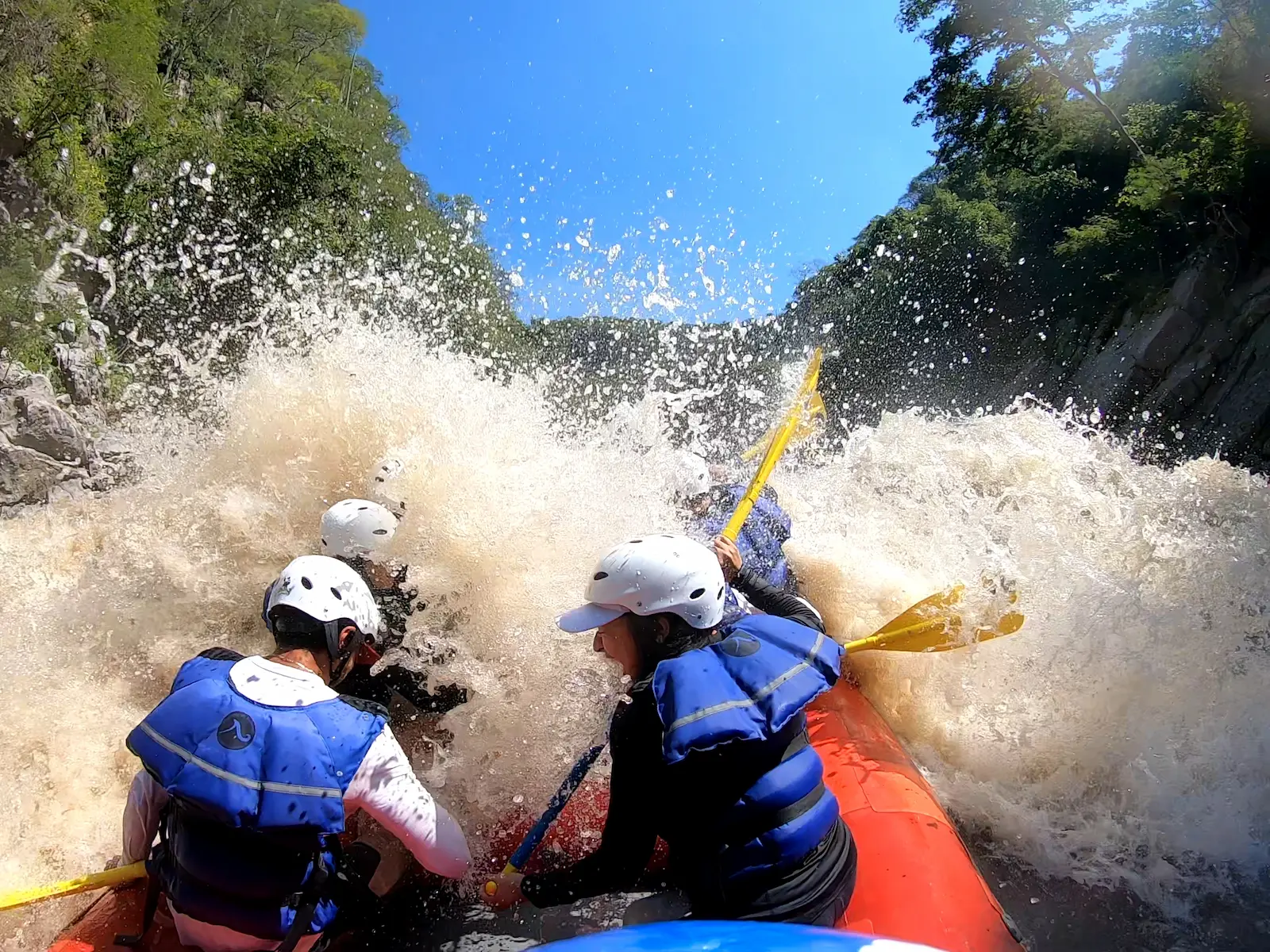 Rafting en el río Amacuzac