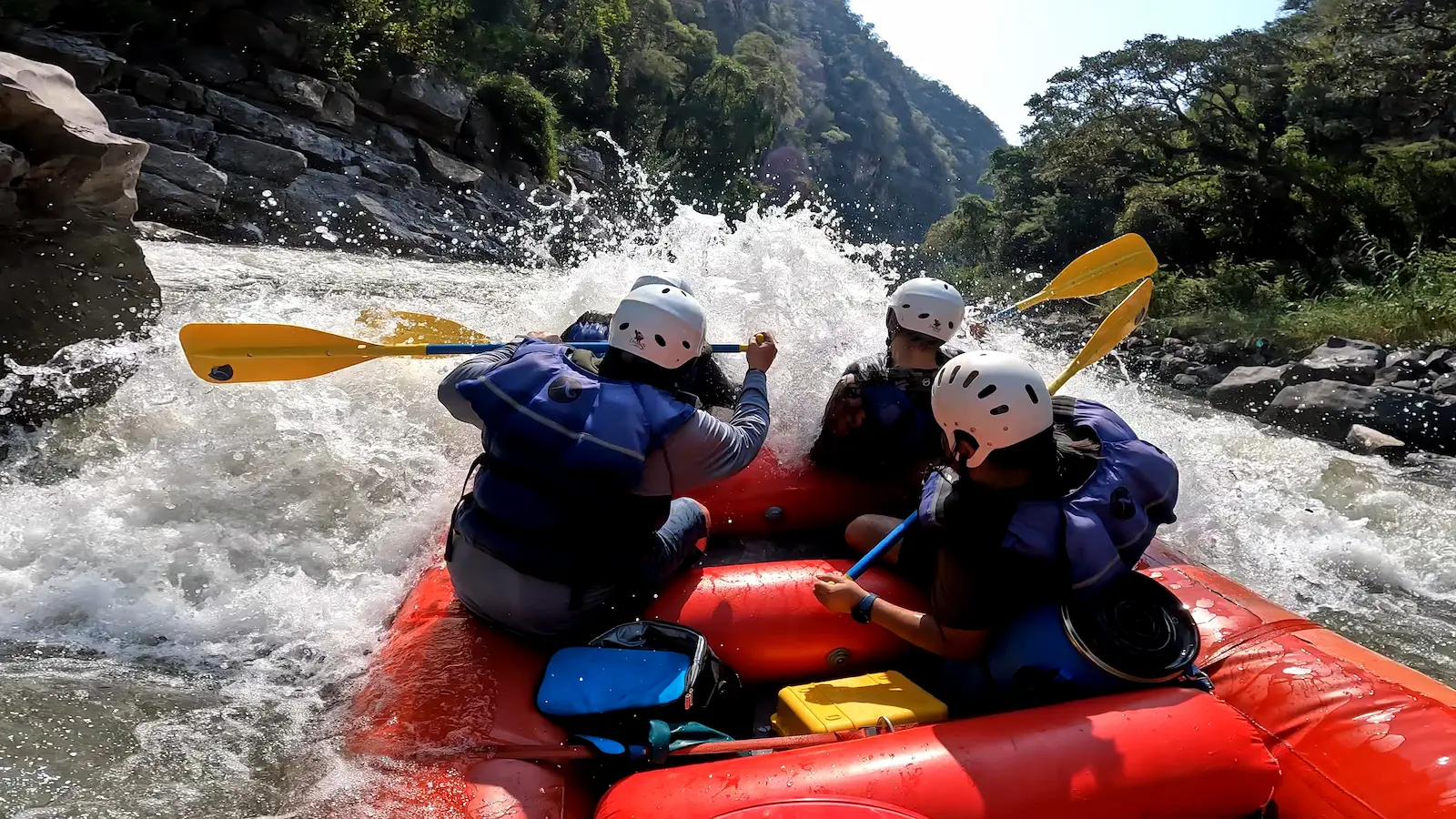 Rafting en el río Amacuzac