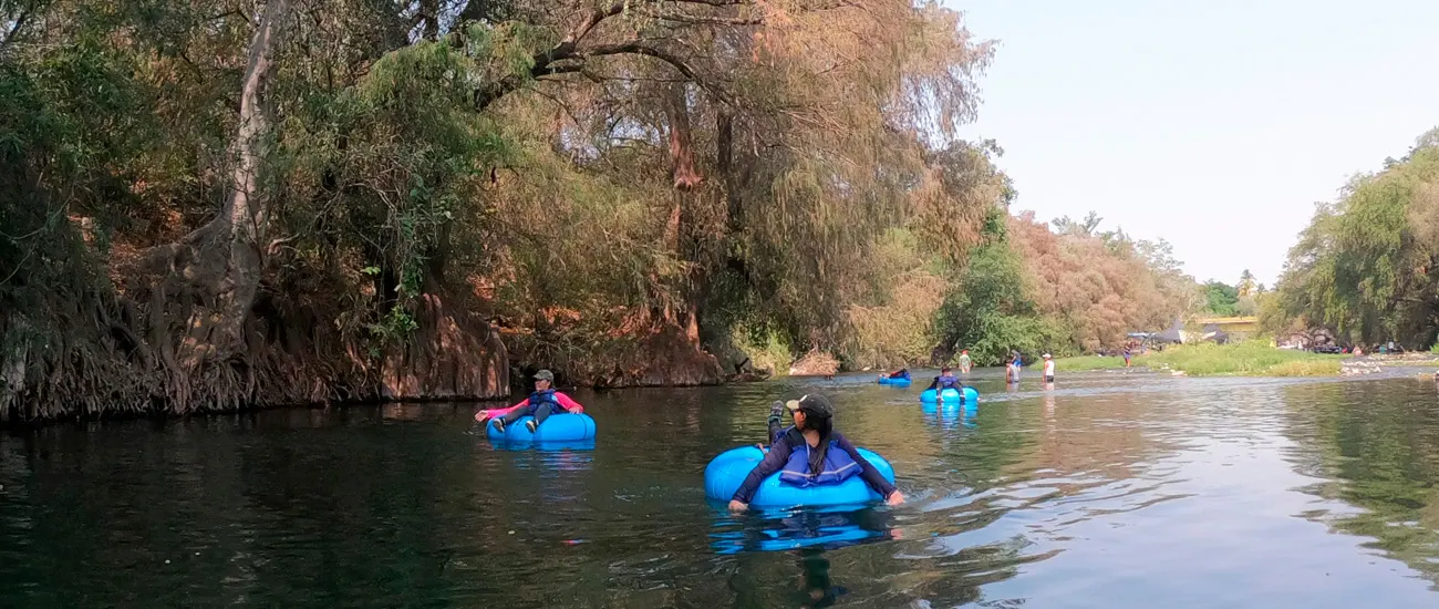 Rafting en el río Amacuzac